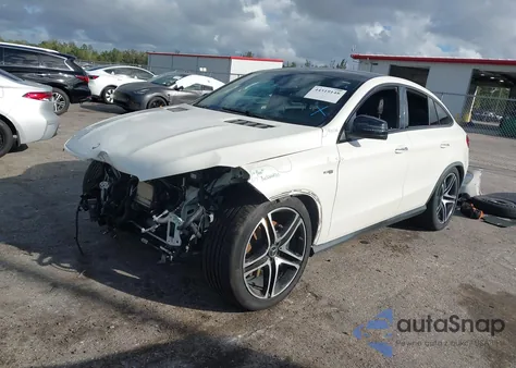 2019 Mercedes-Benz Amg Gle 43 Coupe 4Matic z USA, uszkodzony, nr VIN 4JGED6EBXKA153484